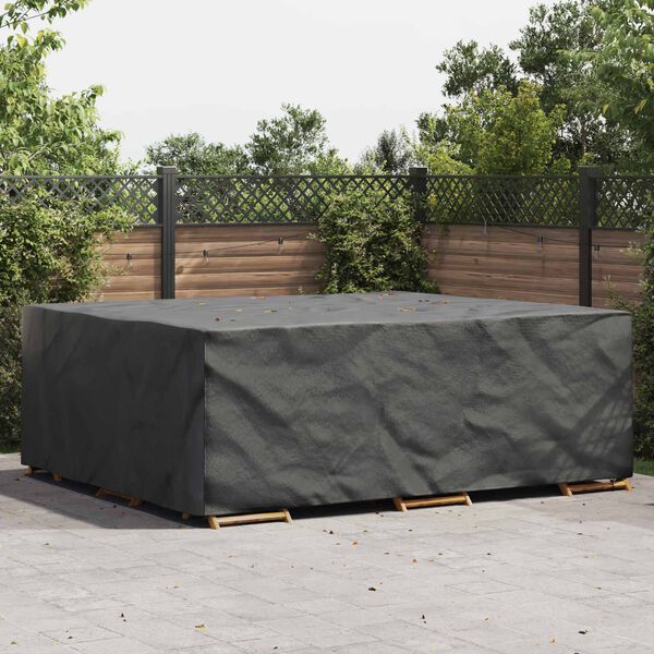 vidaXL Meubelhoes Effen Zwart 300 x 250 x 70 cm 600D