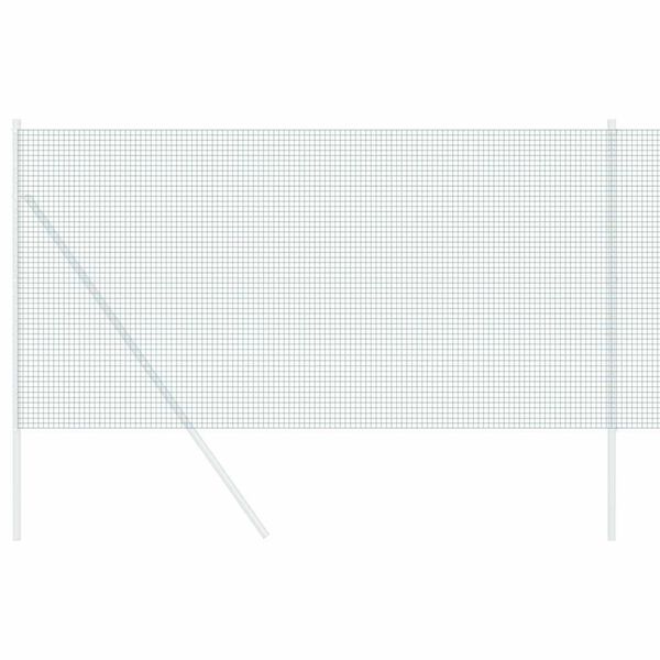 vidaXL Gelaste draadhek Groen 1.4 x 25 m