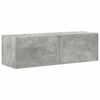 vidaXL TV Wandkast 98 x 31 x 29,5 cm Betongrijs Bewerkt hout