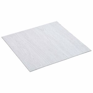 vidaXL Zelfklevende Vloerplanken Wit 30,5 x 30,5 cm 20 st PVC