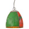 vidaXL Hanglamp industrieel rond 25 W E27 42 cm meerkleurig