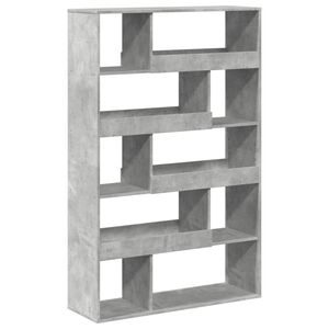 vidaXL kamerscherm 100x33x156,5 cm bewerkt hout betongrijs