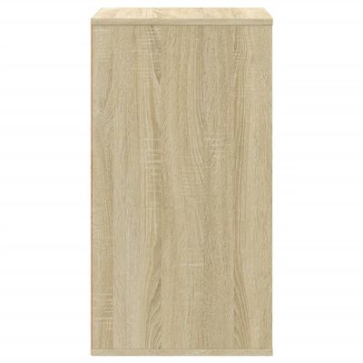 vidaXL Ladekast 60x41x76 cm bewerkt hout sonoma eikenkleurig