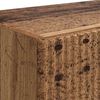 vidaXL TV-wandkast 2 pcs Oud Hout 59,5 x 31 x 40 cm Bewerkt hout