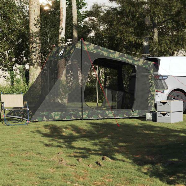 vidaXL Autotent 2-persoons camouflage waterdicht