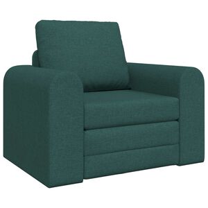 vidaXL Slaapbank Donkergroen 98 x 71 x 83 cm Stof