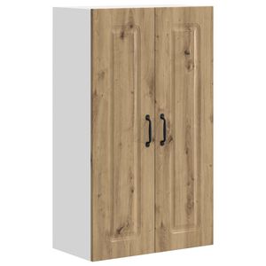 vidaXL Vaatwasserpaneel Kalmar Artisan Eiken 60 x 31 x 100 cm