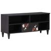 vidaXL Opslagkasten Multikleur 100 x 33,5 x 46 cm Massief Mango Hout