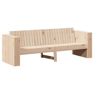 vidaXL Tuinbank Naturel 185,5 x 60 x 62 cm Massief grenenhout