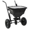 vidaXL Strooiwagen duwmodel 45 L 106x73x76 cm PVC en staal