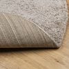 vidaXL Vloerkleed PAMPLONA shaggy hoogpolig modern &Oslash; 160 cm beige