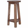 vidaXL Kruk Naturel 28 x 28 x 50 cm Mahoniehout