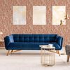 DUTCH WALLCOVERINGS Behang Mae oranje en beige
