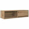 vidaXL Tv-meubelen 2 st 100x31x25,5 cm bewerkt hout artisanaal eiken