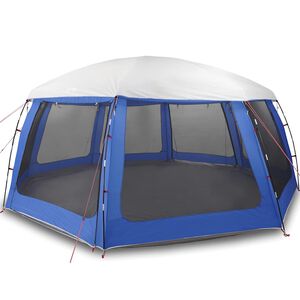 vidaXL Zwembadtent afneembare buitentent gaaswanden azuurblauw