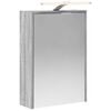 vidaXL Badkamer spiegelkast Grijs Sonoma 43 x 16 x 62.5 cm