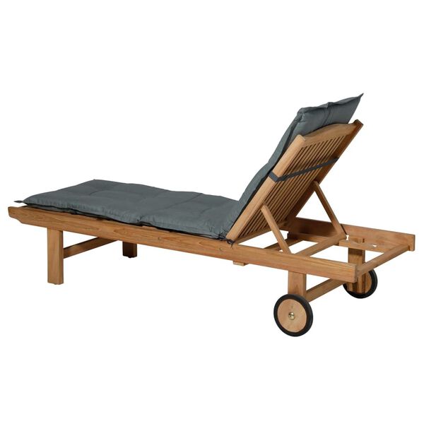 Madison Ligbedkussen Basic 200x60 cm grijs