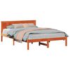vidaXL Bedframe Bruin 140 x 200 cm Massief grenenhout