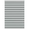 vidaXL Zebra rolgordijn 165x230 cm stofbreedte 160,9 cm donkergrijs