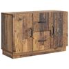 vidaXL Dressoir Oud hout 89 x 34,5 x 57 cm Bewerkt hout