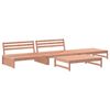 vidaXL 4-delige Loungeset massief douglashout