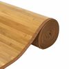 vidaXL Vloerkleed rechthoekig 80x1000 cm bamboe naturel
