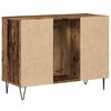 vidaXL Badkamer Kast met plank Oud Hout 80 x 33 x 60 cm Bewerkt hout