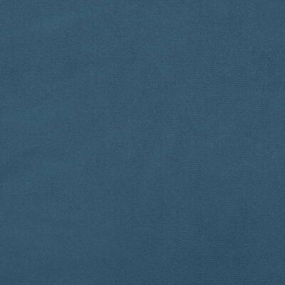 vidaXL Hoofdborden 2 st 72x5x78/88 cm fluweel donkerblauw