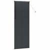 vidaXL Venetiaanse Jaloezie&euml;n Zwart 220 x 70 cm Aluminium