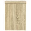 vidaXL Plantenstandaards 2 st 15x15x20 cm bewerkt hout sonoma eiken