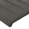 vidaXL Bedframe zonder matras 120x200 cm fluweel donkergrijs