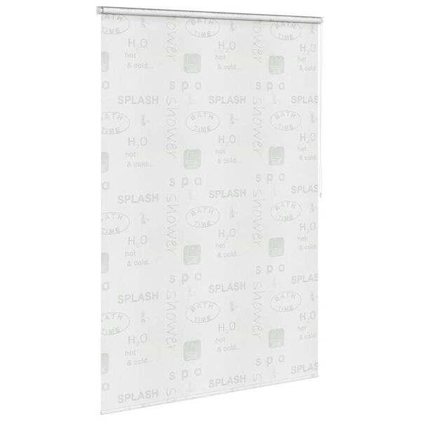 vidaXL Rolgordijn voor douche 140x240 cm splash