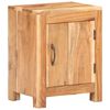 vidaXL Nachtkastje 40x30x50 cm massief acaciahout