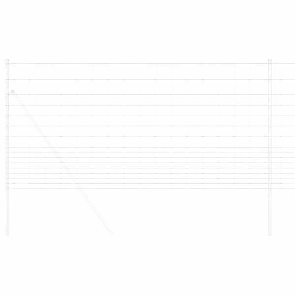 vidaXL Wilde Hek Warm Verzinkt 1000 x 120 x 0.18 cm IJzer