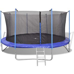 vidaXL 5-delige Trampolineset 4,57 m