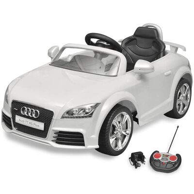 Misleidend Souvenir Uitrusten vidaXL Elektrische auto Audi TT RS met afstandsbediening wit online kopen |  vidaXL.be