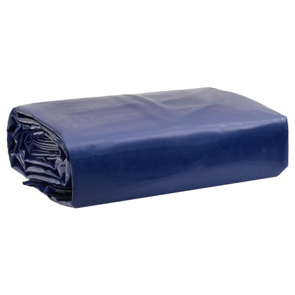 vidaXL Dekzeil 650 g/m&sup2; 3x5 m blauw