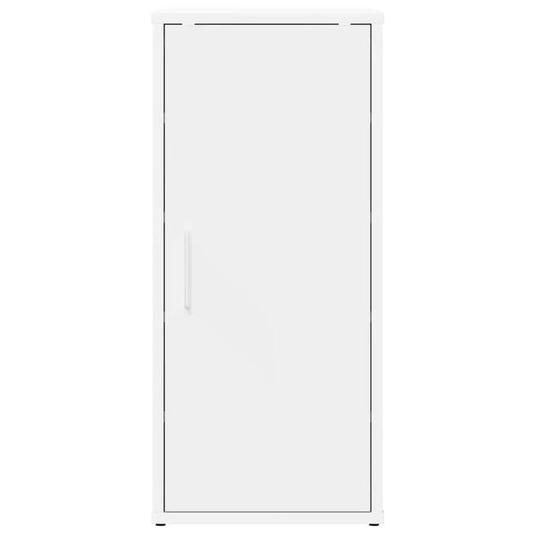 vidaXL Schoenenkasten 2 st 32x35x70 cm bewerkt hout wit