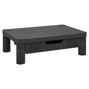 vidaXL Monitorstandaard 43x30,5x13 cm zwart