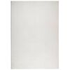 vidaXL Vloerkleed IZA laagpolig Scandinavisch 120x170 cm cr&egrave;mekleurig