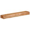 vidaXL Wandschappen 2 st 80x17x8 cm massief acaciahout