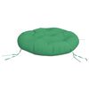 vidaXL Zitkussen rond &Oslash; 60x11 cm oxford stof groen