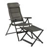 Travellife Tuinstoel verstelbaar Barletta Comfort L donkergrijs
