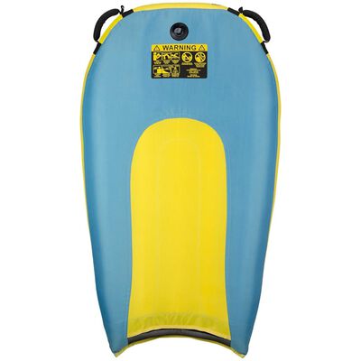 Waimea Bodyboard opblaasbaar Boogie Air PVC geel en blauw 52WF-GEB-Uni