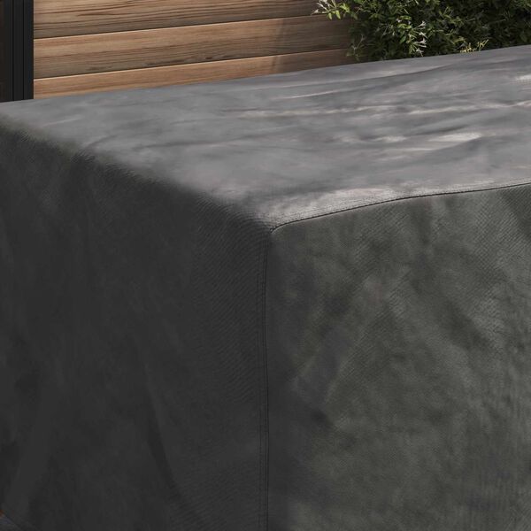 vidaXL Meubelhoes Effen Zwart 200 x 110 x 70 cm 210D