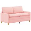 vidaXL Bank Roze 156 x 81 x 87,5 cm Stof