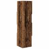 vidaXL Hoekkast Oudhout 25,5x25x102cm Bewerkt hout