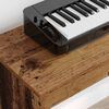 vidaXL Keyboardstand Oudhout 100 x 32 x 64 cm Bewerkt hout