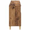 vidaXL Dressoirs 3 pcs Oud Hout 60 x 35 x 70 cm Bewerkt hout