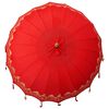 vidaXL Balinese parasol met basis Rood 215 x 215 x 260 cm